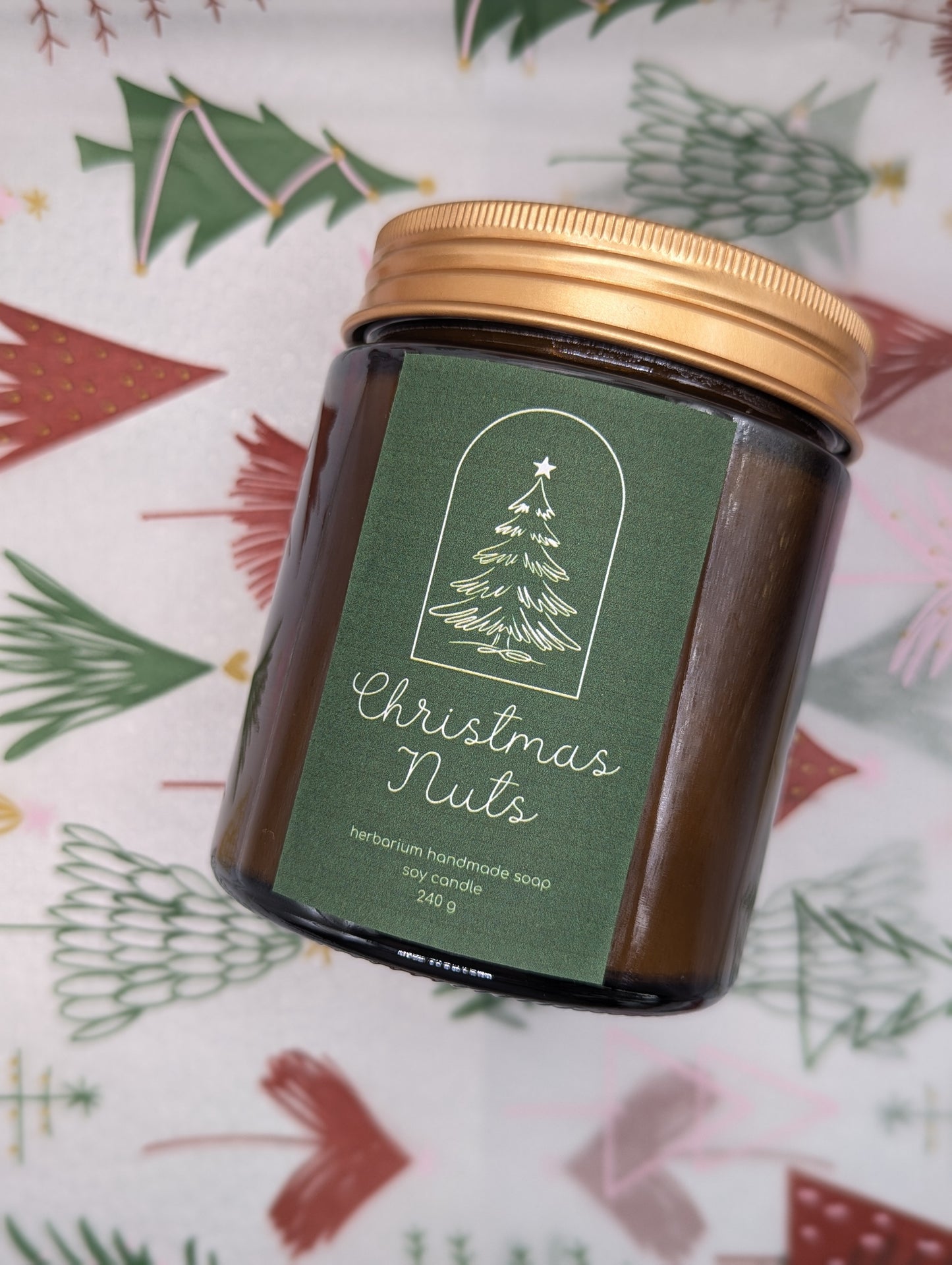 Soy Candle Christmas Nuts