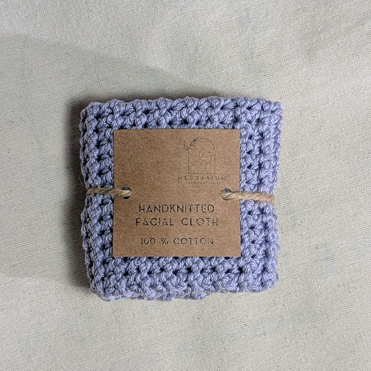 Handknitted Facial Cloth
