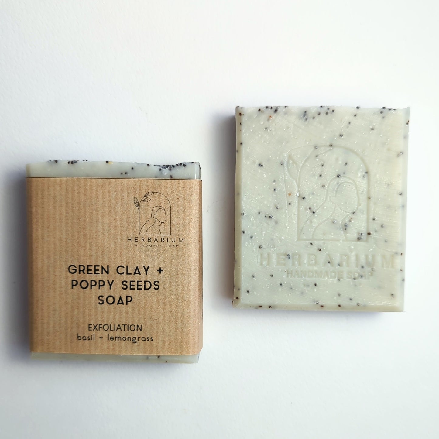 Green Clay & Poppy Seeds Soap