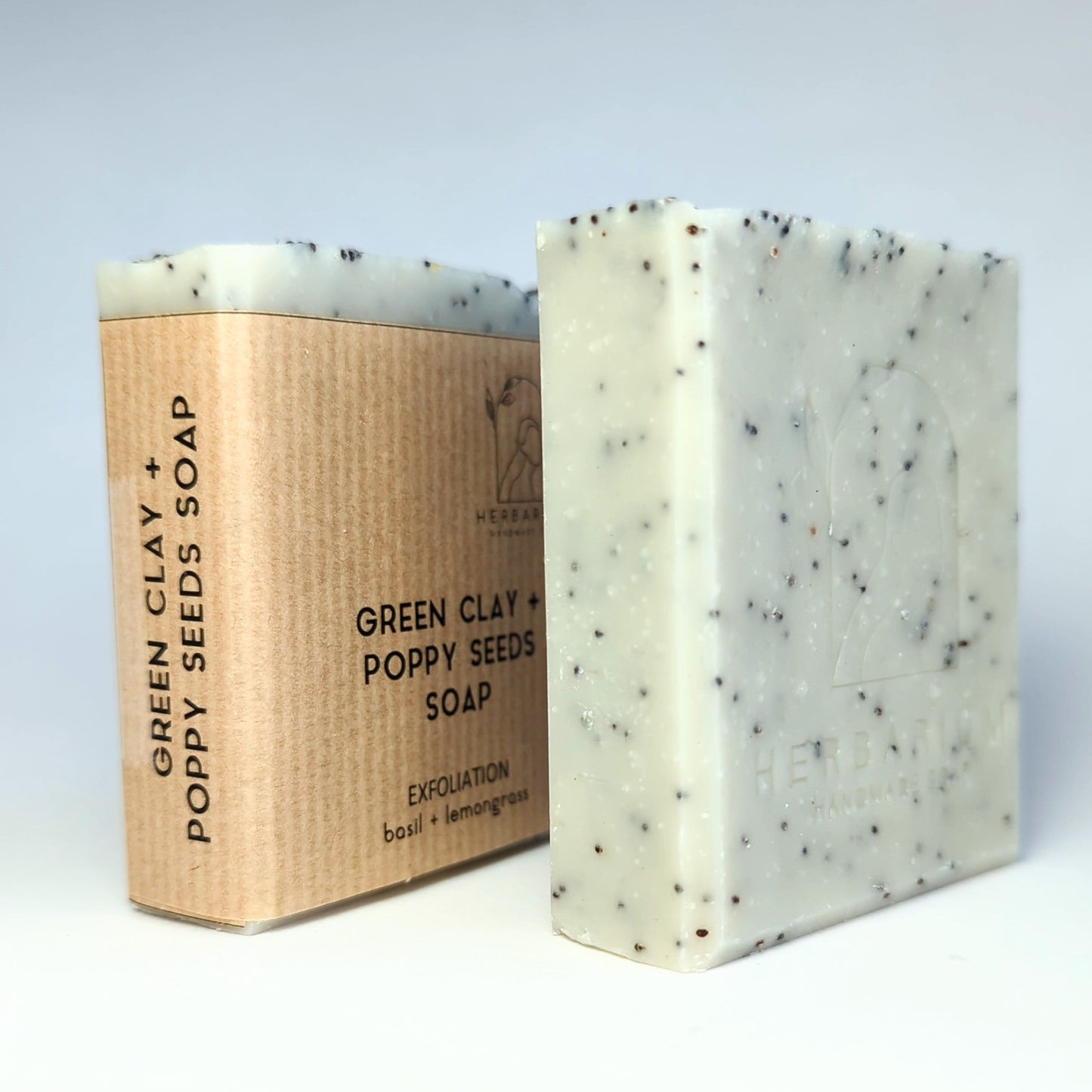 Green Clay & Poppy Seeds Soap