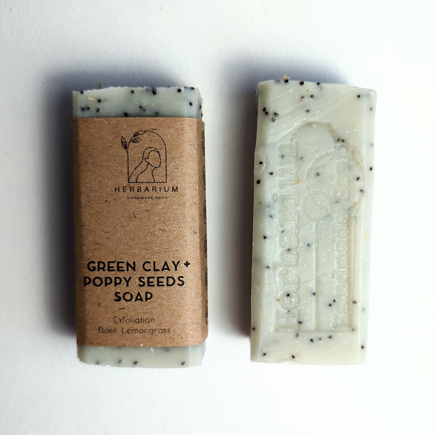 Green Clay & Poppy Seeds Soap