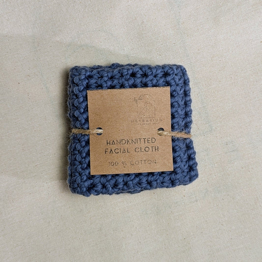Handknitted Facial Cloth